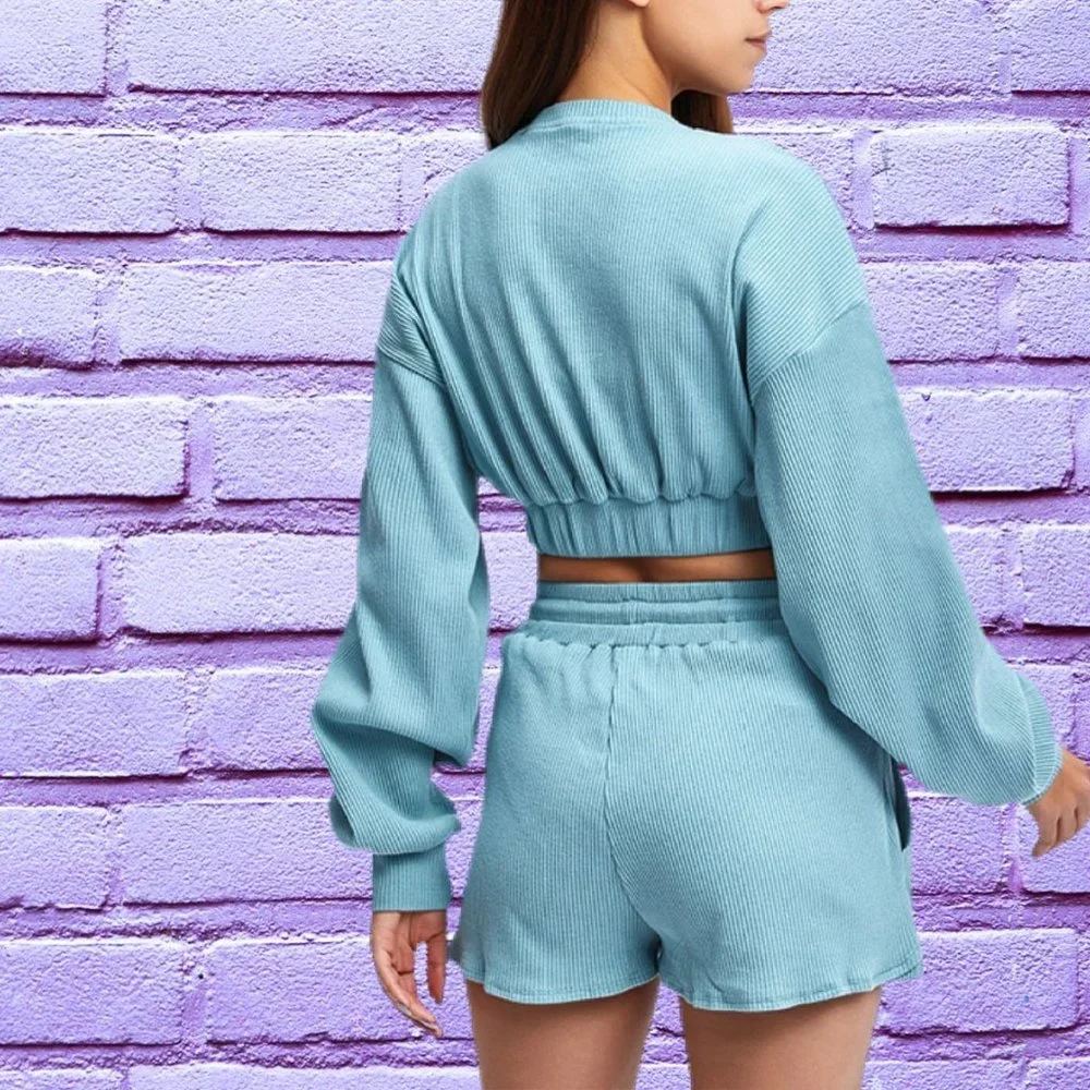 2PC BIKER SHORTS AND LONG SLEEVE - Picture 2 of 4